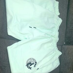 Mint Green Crooks And Castles Joggers Size Med NWOT